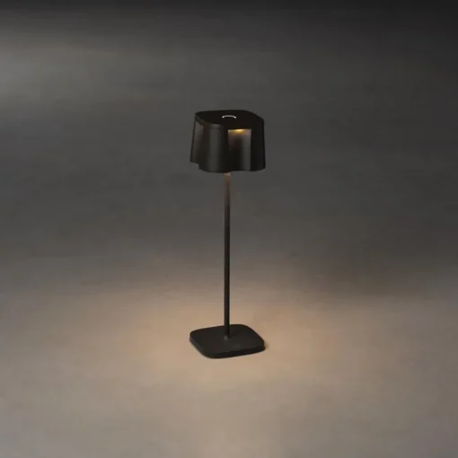 Konstsmide LED-dekobelysning Nice USB-ladetilkobling, svart| Dekorasjonsbelysning|Terrassebelysning