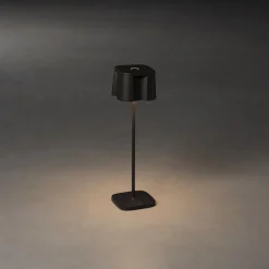 Konstsmide LED-dekobelysning Nice USB-ladetilkobling, svart| Dekorasjonsbelysning|Terrassebelysning