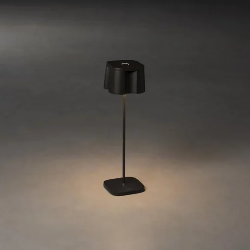 Konstsmide LED-dekobelysning Nice USB-ladetilkobling, svart| Dekorasjonsbelysning|Terrassebelysning