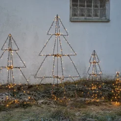 STAR TRADING LED-dekorasjon til utendørs bruk Light Tree Foldy, høyde 50 cm Sale
