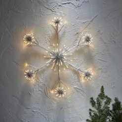 STAR TRADING LED-dekorasjonsbelysning Flower Snowflake Ø 60 cm Hot