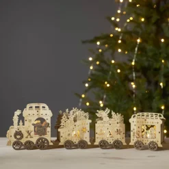 STAR TRADING LED-dekorasjonsbelysning Yuletide som juletog