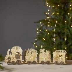 STAR TRADING LED-dekorasjonsbelysning Yuletide som juletog