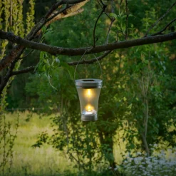 Näve LED-deko-solcellelampe 5146408 jordspyd 8-er-sett New