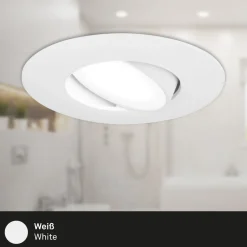 Briloner LED-downlight 7597 3stk IP65 4 000 K hvit Best