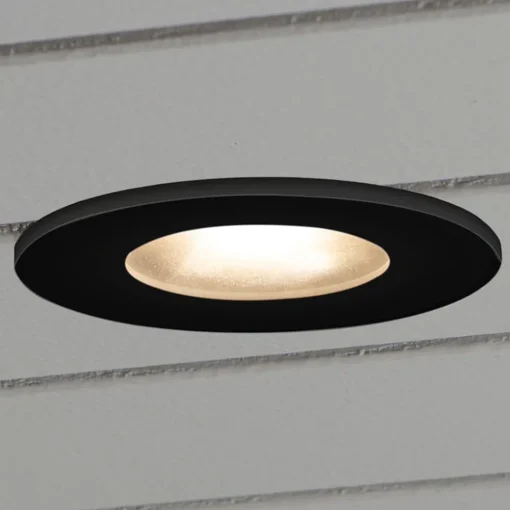 Konstsmide LED-downlight 7875 tak utendørs, svart| Taklamper Utendørs