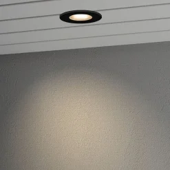 Konstsmide LED-downlight 7875 tak utendørs, svart| Taklamper Utendørs