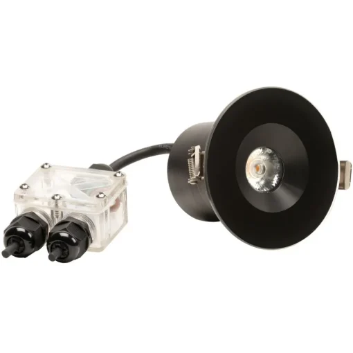 Konstsmide LED-downlight 7875 tak utendørs, svart| Taklamper Utendørs