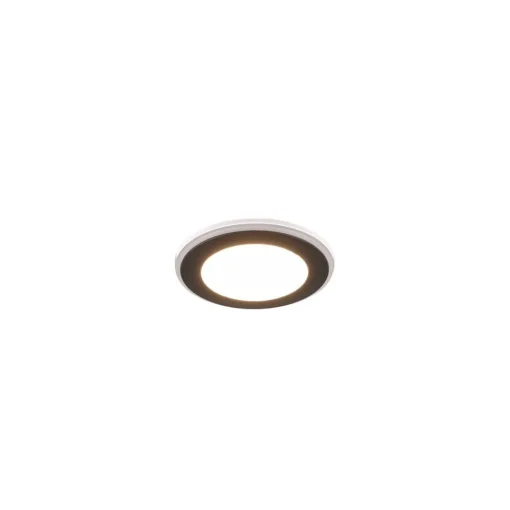 Trio Lighting LED-downlight Argus RGBW fjernkontroll Ø8cm svart| Downlights