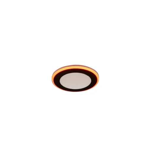 Trio Lighting LED-downlight Argus RGBW fjernkontroll Ø8cm svart| Downlights