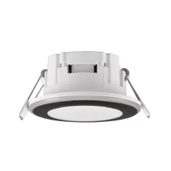 Trio Lighting LED-downlight Argus RGBW fjernkontroll Ø8cm svart| Downlights
