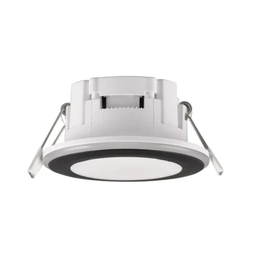 Trio Lighting LED-downlight Argus RGBW fjernkontroll Ø8cm svart| Downlights