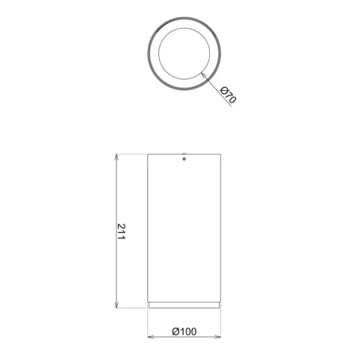 Deko-Light LED-downlight for utenpåliggende montering Lucea 30 W svart Online