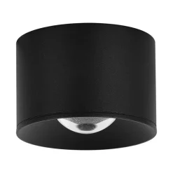 Zambelis LED-downlight S131, Ø 8 cm, sandgrå New