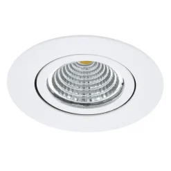 EGLO LED-downlight Saliceto rund fleksibel 4 000K hvit Sale