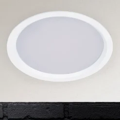 ORION LED-downlight Spock dimbar Ø 17 cm hvit Hot