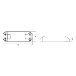 Deko-Light LED-driver Basic, DIM, CC, D35009UF/9W| Drivere Konstantstrøm