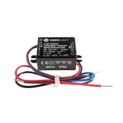 Deko-Light LED-driver konstant strøm, 350 mA, maks. 4 W, IP65 plast New