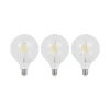 Arcchio LED-filament E27 8W 2 700 K G125 globe klar 3 stk Outlet