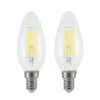 Arcchio LED-filamentpære E14 4W 827 3-trinns dimmer 2 stk| E14 Pærer|Dimbar Led-Pære