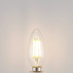 Arcchio LED-filamentpære E14 4W 827 3-trinns dimmer 2 stk| E14 Pærer|Dimbar Led-Pære
