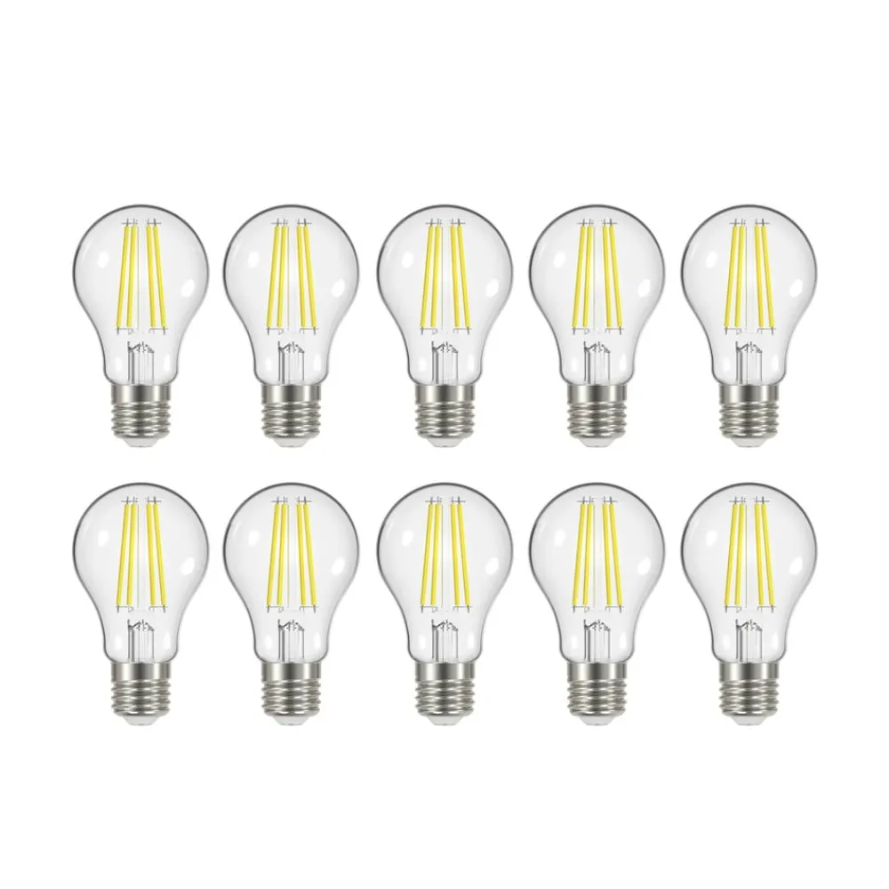 Arcchio LED-filamentpære E27 5W, 2 700 K 1060 lumen 10stk| E27 Pærer|Filament Pærer