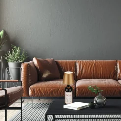 Briloner LED-flaskelampe batteri IP44 med dimmer, gull| Kommersiell Utebelysning|Led-Utendørs