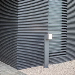 LUTEC LED-gatelampe Cuba, 1 lyskilde, antrasitt, 3 000 K| Gatebelysning, Pullert Belysning