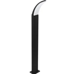 EGLO LED-gatelampe Fiumicino i buet form| Gatebelysning, Pullert Belysning