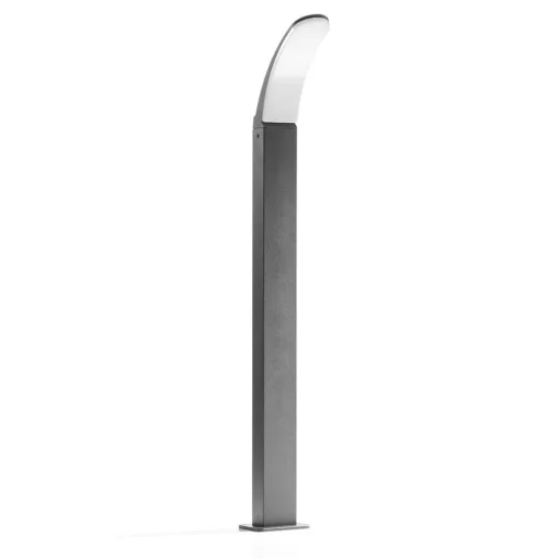 EGLO LED-gatelampe Fiumicino i buet form| Gatebelysning, Pullert Belysning