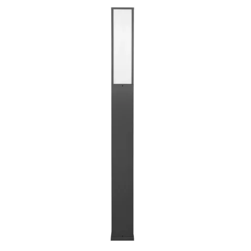 Trio Lighting LED-gatelampe Fuerte, antrasitt, aluminium, IP54| Kommersiell Utebelysning|Gatebelysning, Pullert Belysning