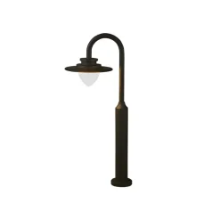 Searchlight LED-gatelampe Texas, IP54, grafittfarget, høyde 80 cm| Gatebelysning, Pullert Belysning