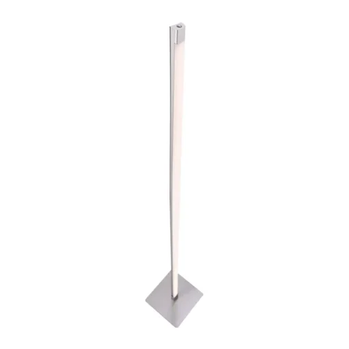 JUST LIGHT. GmbH LED-gulvlampe Bella, rett, firkantet sokkel, stål| Led-Innendørs|Gulvlamper