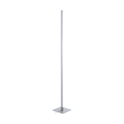 JUST LIGHT. GmbH LED-gulvlampe Bella, rett, firkantet sokkel, stål| Led-Innendørs|Gulvlamper