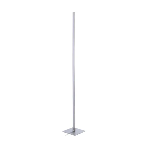JUST LIGHT. GmbH LED-gulvlampe Bella, rett, firkantet sokkel, stål| Led-Innendørs|Gulvlamper