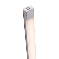 JUST LIGHT. GmbH LED-gulvlampe Bella, rett, firkantet sokkel, stål| Led-Innendørs|Gulvlamper