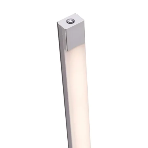 JUST LIGHT. GmbH LED-gulvlampe Bella, rett, firkantet sokkel, stål| Led-Innendørs|Gulvlamper