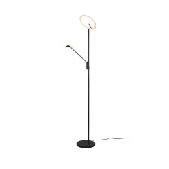 Trio Lighting LED-gulvlampe Brantford leselampe svart matt Online