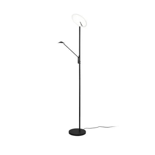 Trio Lighting LED-gulvlampe Brantford leselampe svart matt Online