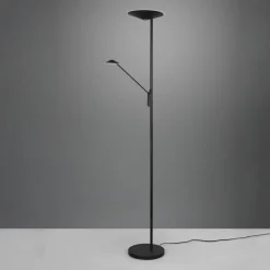 Trio Lighting LED-gulvlampe Brantford leselampe svart matt Online