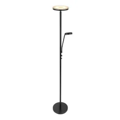 Globo LED-gulvlampe Ernst med fleksibel arm, svart| Gulvlamper