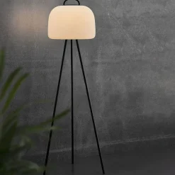 Nordlux LED-gulvlampe Kettle Tripod i metall, skjerm 36 cm| Kommersiell Utebelysning