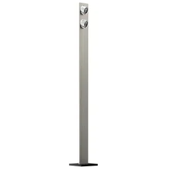 Evotec LED-gulvlampe Light Wave med touchdimmer| Gulvlamper
