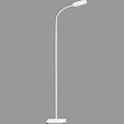 Briloner LED-gulvlampe Office Step, hvit, dimbar, CCT Best