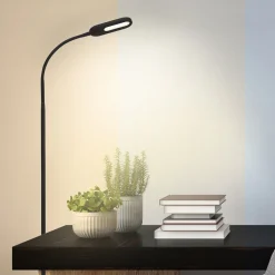 Briloner LED-gulvlampe Office Step, dimbar, svart Clearance