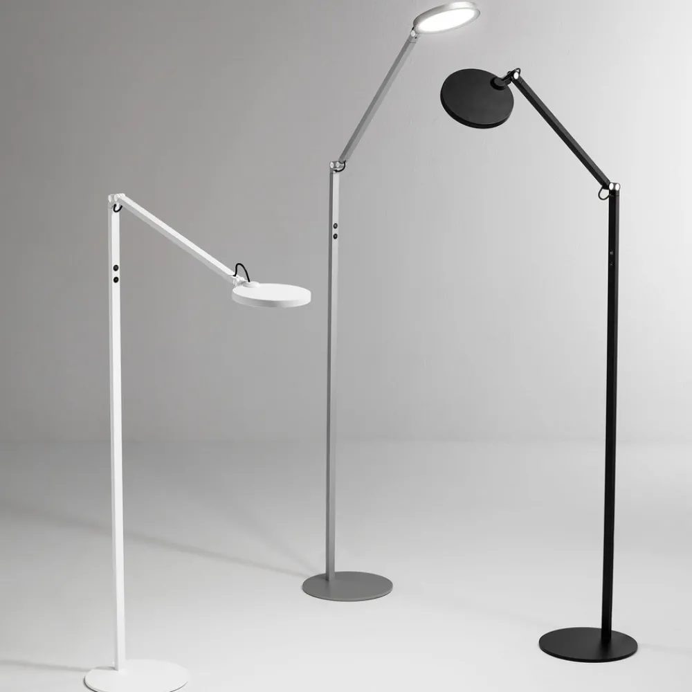 Fabas Luce LED-gulvlampe Regina, 1 lyskilde, svart Online