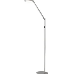 Fabas Luce LED-gulvlampe Regina, 1 lyskilde, aluminium| Kontorbelysning|Led-Innendørs