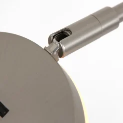 Steinhauer LED-gulvlampe Soleil, stålfarget, metall, dimmer| Gulvlamper