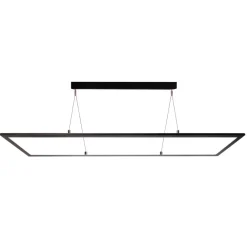 Deko-Light LED-hengelampe 3422, kantet, dip-bryter, svart| Butikkbelysning|Led-Innendørs