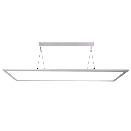 Deko-Light LED-hengelampe 3422 kantet, dip-bryter, aluminium| Butikkbelysning